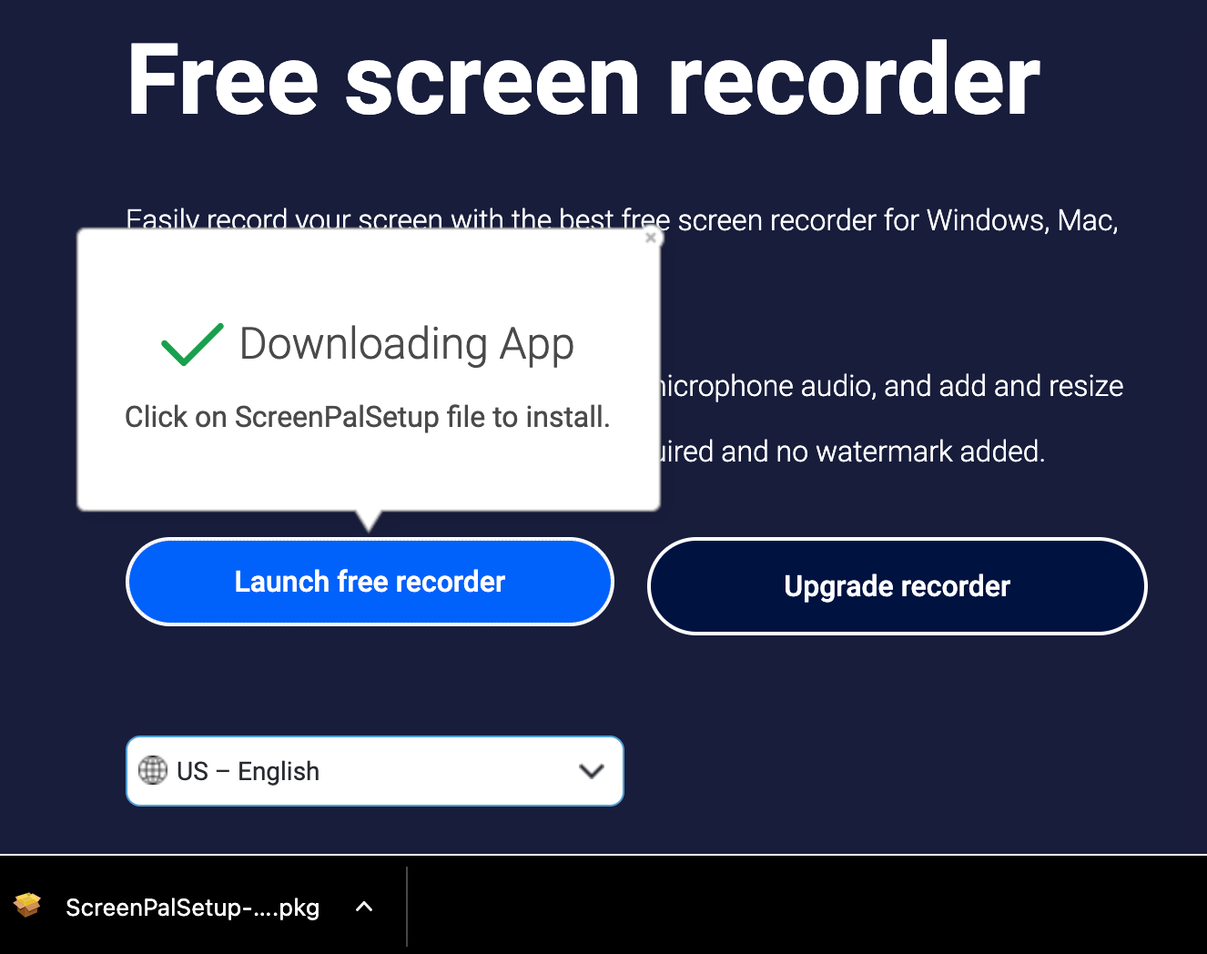 Screenshot